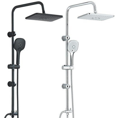 Edelstahl duschset - edelstahl,