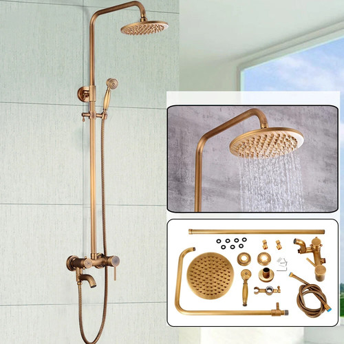 Antik retro duschset - antik,
