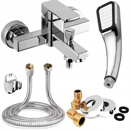 Badewannenarmatur wand chrom - wand,
