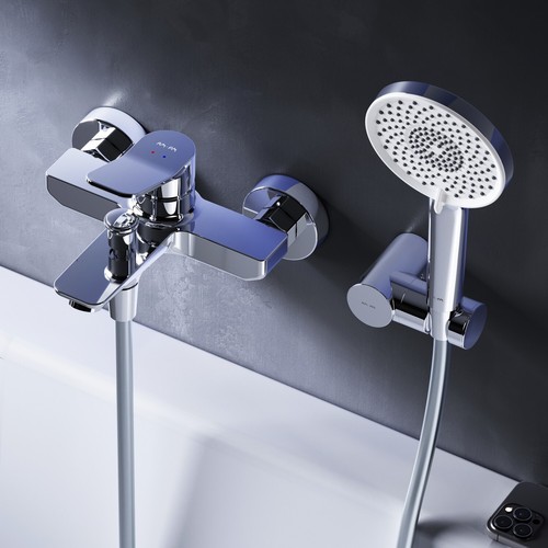 Badewannenarmatur mit
